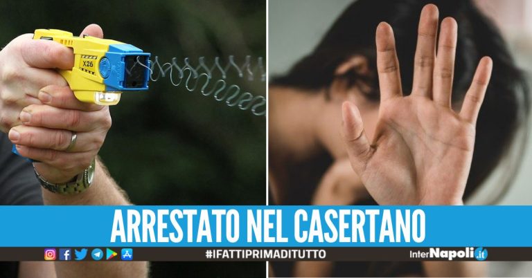 Ubriaco aggredisce la moglie e prende a testate i carabinieri, immobilizzato col taser