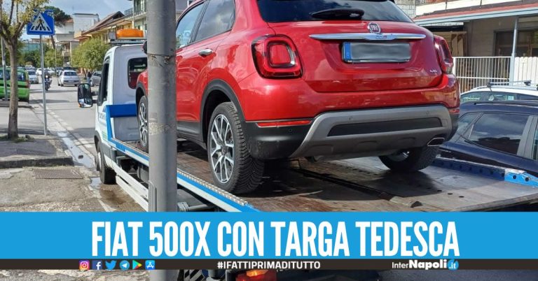 Villaricca, scoperta auto rubata e riciclata con targa straniera denunciata una donna