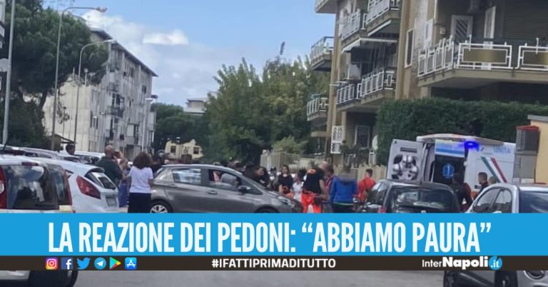 Paura in strada a Melito, scontro tra un'auto e un motorino