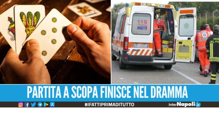Partita a carte finisce in rissa, anziano muore dopo la lite