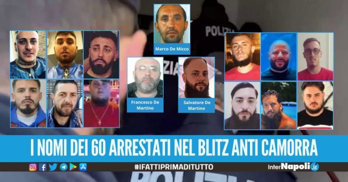 Arrestati boss, ras e affiliati al clan De Micco-De Martino: colpiti i Bodo e gli XX