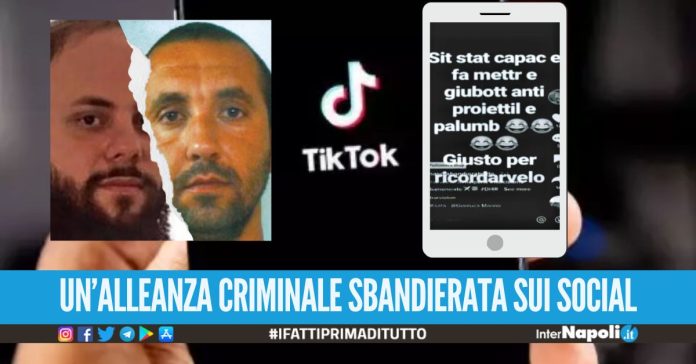 Faida di Ponticelli anche sui social, sfide e sfottò tra i clan su TikTok e Instagram