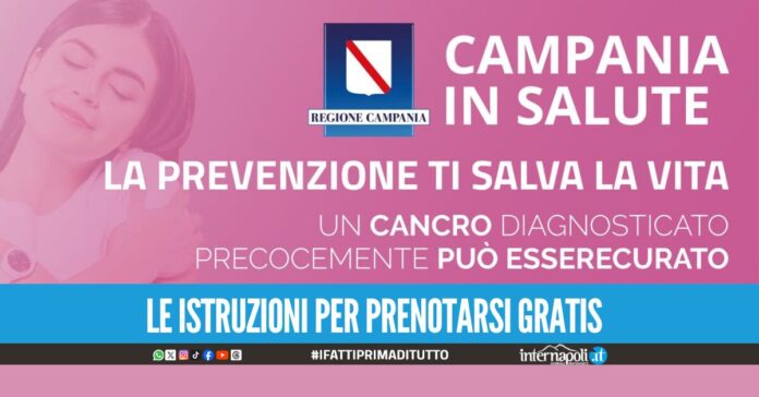 campagna prevenzione cancro screening tumore asl
