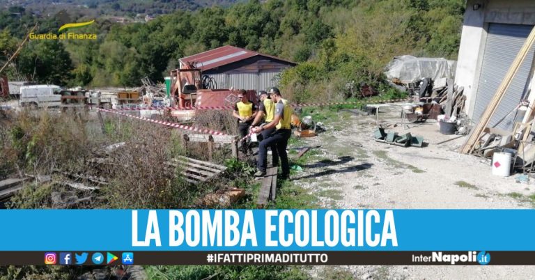Trovate 100 tonnellate di rifiuti speciali, scatta il sequestro in Irpinia