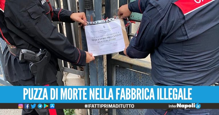 fabbrica castellammare operai arrestato imprenditore