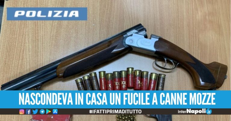 Aggredisce la moglie ad Acerra, scattano l'arresto e il sequestro delle armi