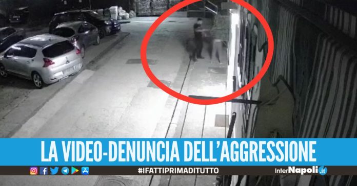 video denuncia aggressione napoli fidanzata