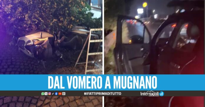 Alberi caduti e auto danneggiate, la conta dei danni del maltempo a Napoli e provincia