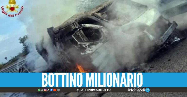 Bombe e colpi di kalashnikov per l'assalto al portavalori