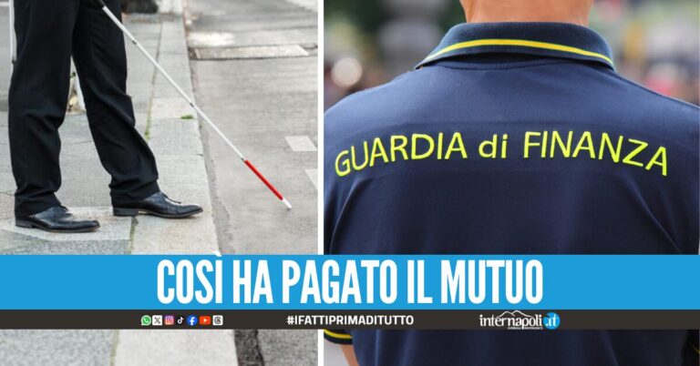 Castellammare, finto cieco per 20 anni incassa 124mila euro di invalidità: incastrato dai filmati