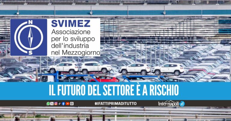 Stando al recente rapporto Svimez, la crisi dell'auto colpisce anche il Sud. Meno centomila veicoli.