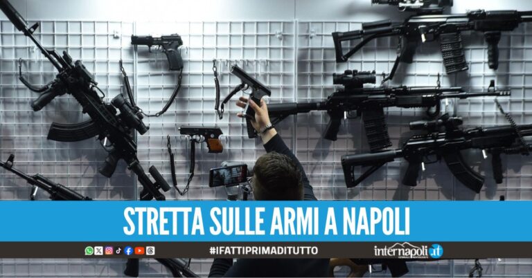 Le forze dell’ordine di Napoli e provincia, dall'inizio del 2024, con i dovuti controlli hanno accertato ben 353 violazioni relative al porto di armi (sia vere che repliche).