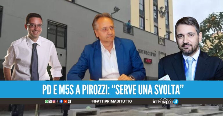 Giugliano. Il Pd presenta il conto a Nicola Pirozzi, il patto di governo col M5S al capolinea