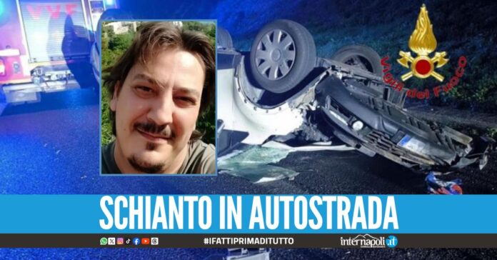 Dramma nel Vesuviano, Roberto muore nell'incidente