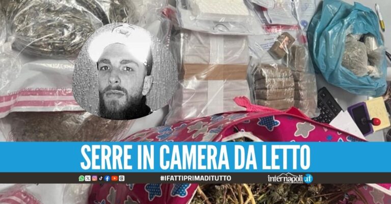 Blitz nel laboratorio a Ponticelli, arresto e sequestro di 10 kg di droga