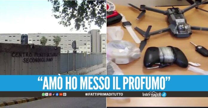Droga e profumi volati in carcere, i droni partivano dalla Circumvallazione Esterna