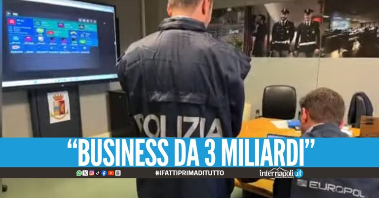 Salta il pezzotto per 22 milioni di persone, arresti e maxi sequestro