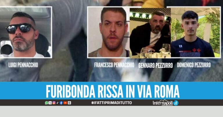 Rissa con spari al centro storico di Giugliano, condannati e scarcerati