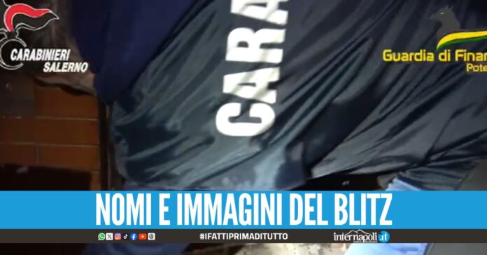 Droga da Salerno e ordini dal carcere di Potenza, 6 arresti