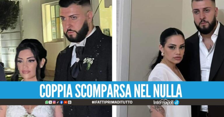 Ansia a Frattamaggiore, coppia di neosposi scomparsa nel nulla