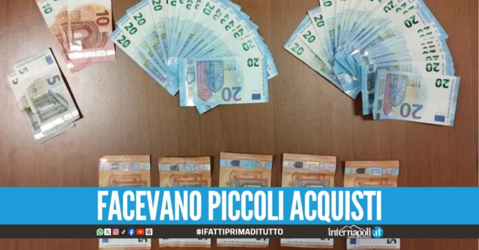 Cornetto pagato con 50 euro falsi, presi 2 truffatori di Napoli