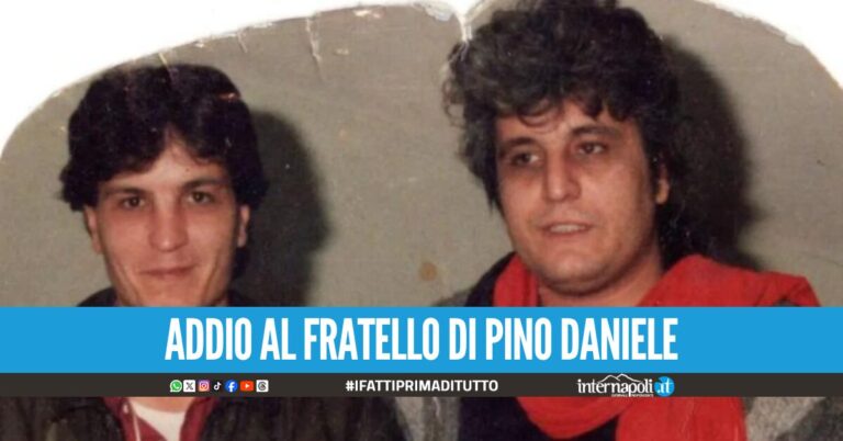 È morto Carmine Daniele, il fratello di Pino aveva 66 anni