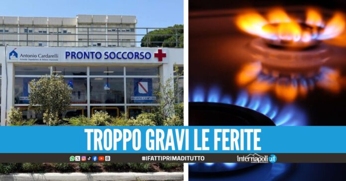 Fuga di gas ed esplosione in una villetta a Cellole, 67enne muore al Cardarelli