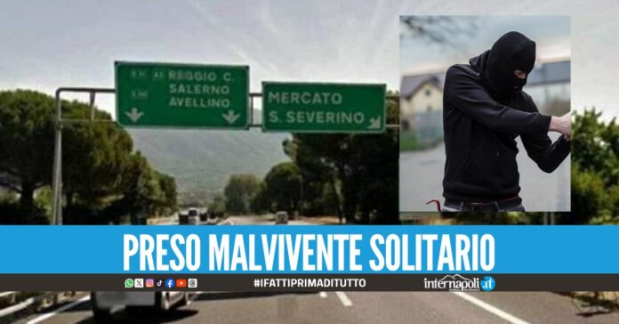 Imprenditori rapinati sull'autostrada Caserta-Salerno, arrestato malvivente