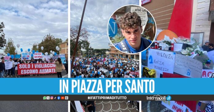 Manifestazioni per Santo Romano, giovani in piazza a San Sebastiano al Vesuvio e San Giorgio a Cremano