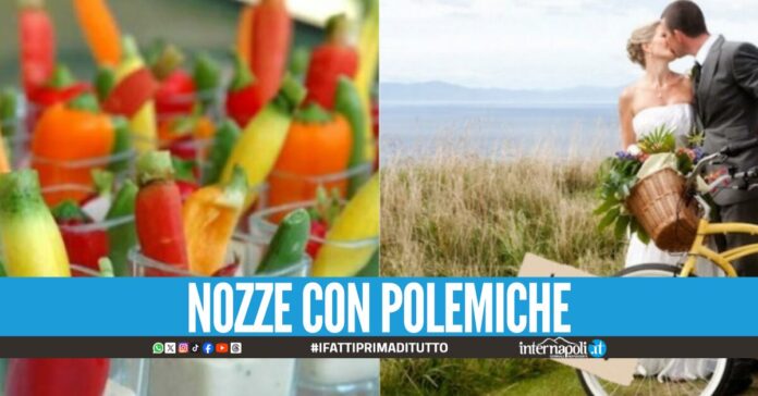 Matrimonio con menù vegano da 14mila euro, ma gli invitati ordinano la pizza