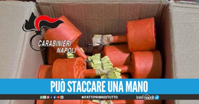 Maxi sequestro di botti illegali a Napoli arriva anche la bomba Sinner