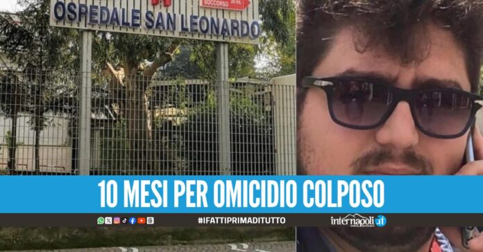 Michele Mascolo morto dopo le dimissioni a Castellammare, confermata condanna al medico