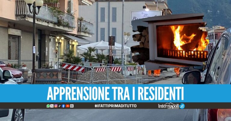 Esplode termocamino in un'abitazione a Castellammare di Stabia, due persone ferite
