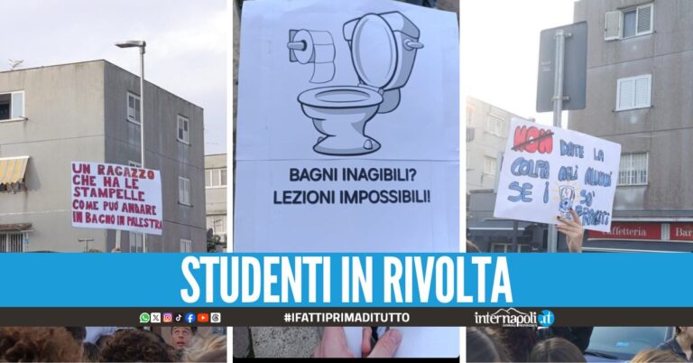 Caos al liceo "Majorana" di Monterusciello, bagni fuori uso e disagi tra gli studenti