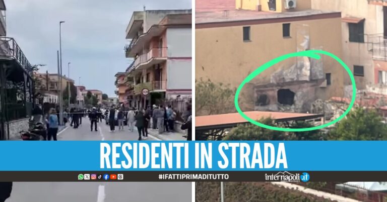 Spaventosa esplosione in una cantina a Quarto, una persona ferita