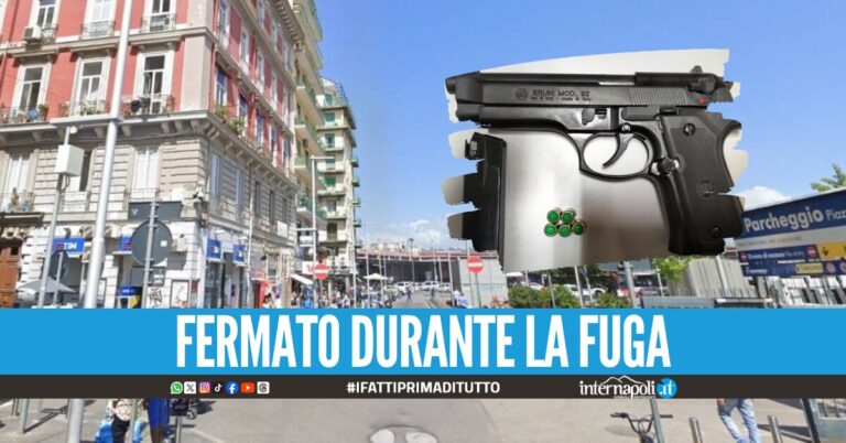 Pistola a salve in tasca e hashish negli slip, denunciato 19enne a Napoli