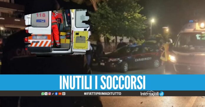 Dramma a Teverola, giovane investito e ucciso davanti all'hotel