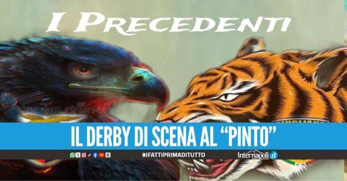 Il Giugliano si prepara al derby contro la Casertana, nessuna vittoria per i gialloblù nei precedenti