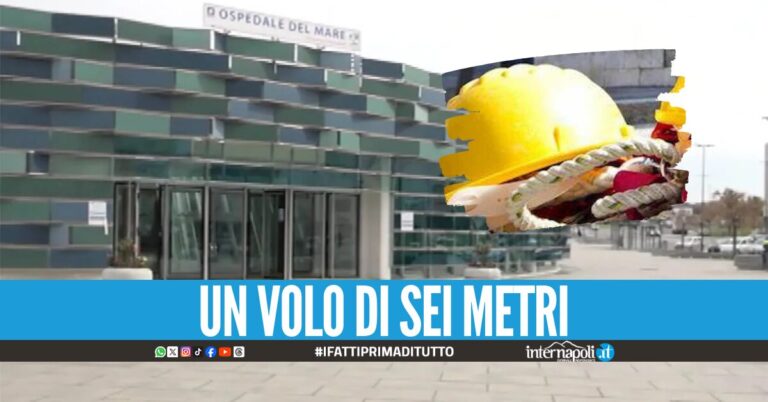 Ancora un incidente sul lavoro a Napoli, uomo cade dal tetto di un capannone