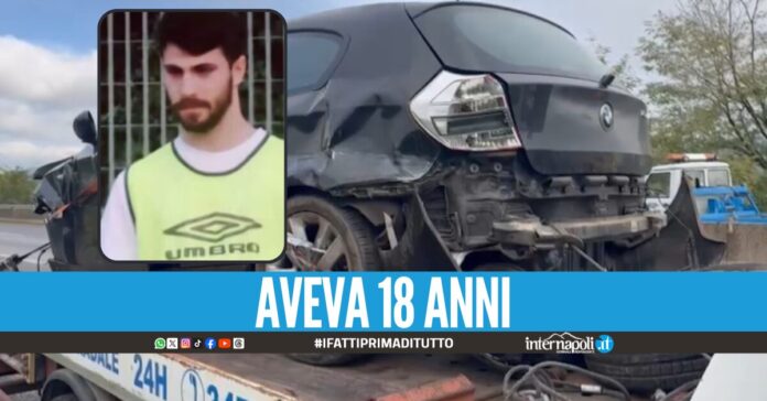Lutto in Irpinia per la morte di Angelo, il giovane era rimasto vittima di un incidente
