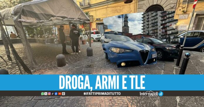 Alto impatto a Napoli dopo la morte di Arcangelo, sequestrate droga e tre pistole