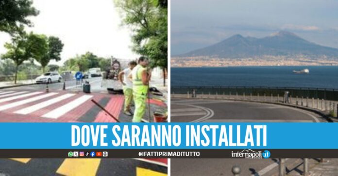 Rischio incidenti stradali, in arrivo a Napoli sei nuovi attraversamenti pedonali rialzati