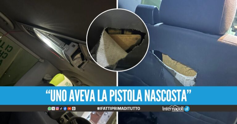 Napoli, comitiva di ragazzini distrugge il taxi e scappa via senza pagare: la denuncia