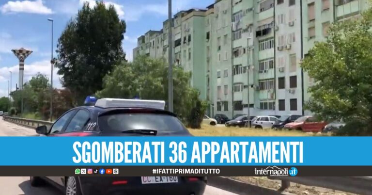 Parco Verde di Caivano, al via lo sgombero degli abusivi 240 casi, 419 indagati