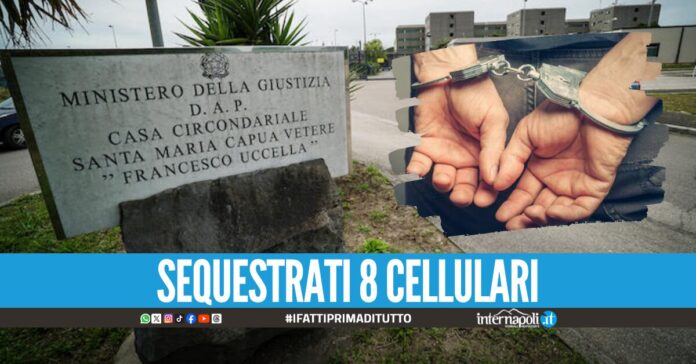Porta droga al figlio durante il colloquio, papà arrestato nel carcere di Santa Maria C.V.