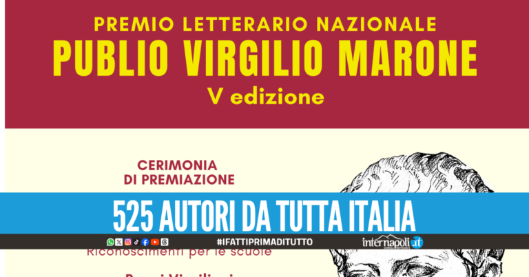 Premio Letterario Nazionale “Publio Virgilio Marone”, tutto pronto per la quinta edizione