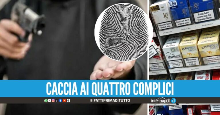 Rapina a mano armata nella tabaccheria a Napoli, 19enne arrestato grazie all'impronta