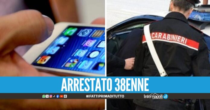 Scippa il cellulare ad un 15enne sulla panchina, rapinatore in manette nel Napoletano