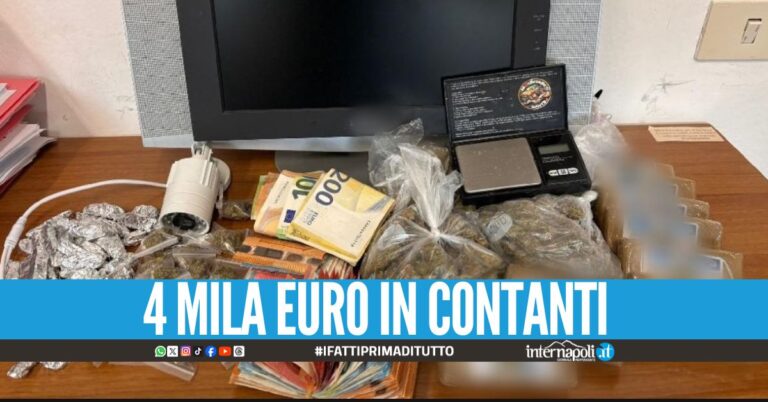 Spaccio in casa con la telecamera, 49enne arrestato a Napoli