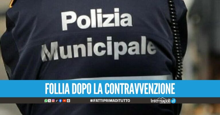 Straccia il verbale e investe il vigile, 54enne in manette nel Salernitano